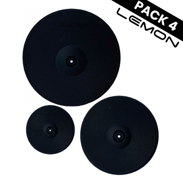 Lemon Cymbal Pack 4