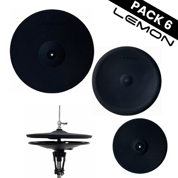 Lemon Cymbal Pack 6