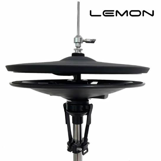 lemon two cymbal hi hat set complete 3